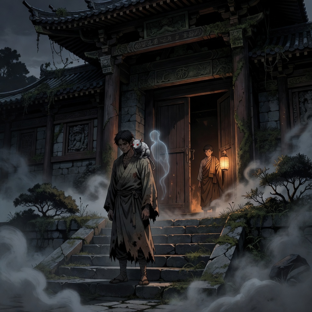 Twilight Enters the Temple
