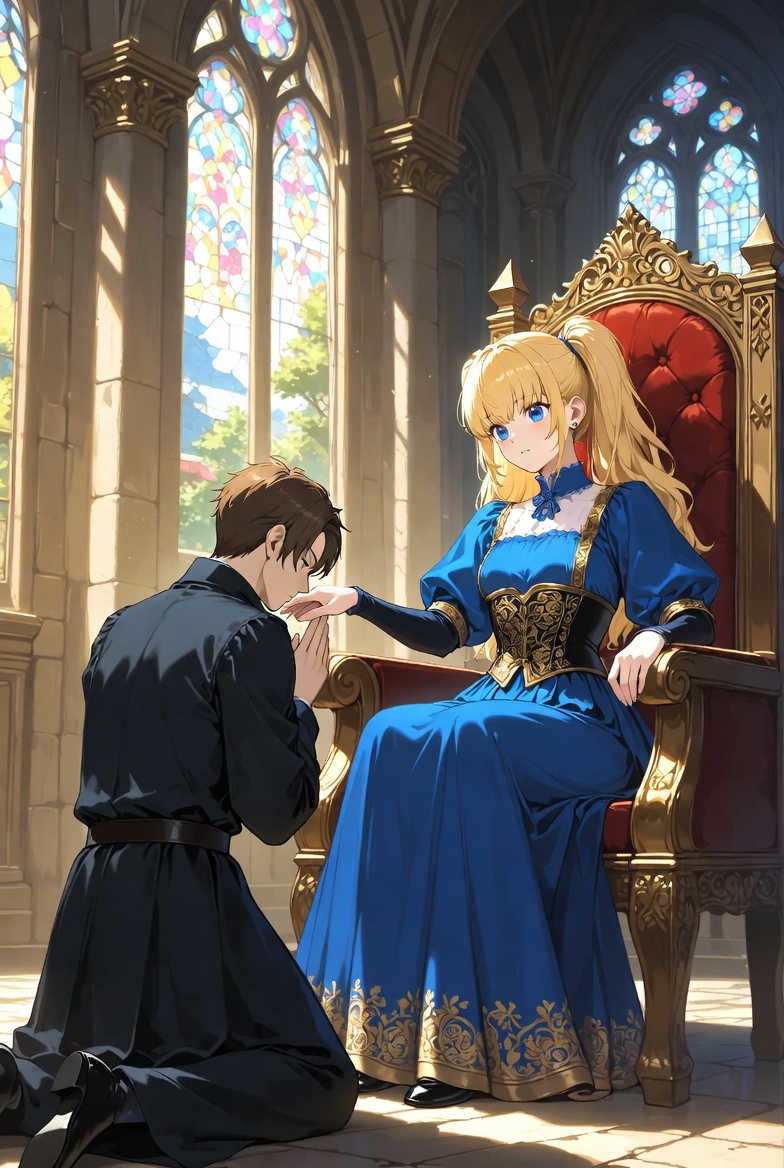 The Golden-Haired Queen