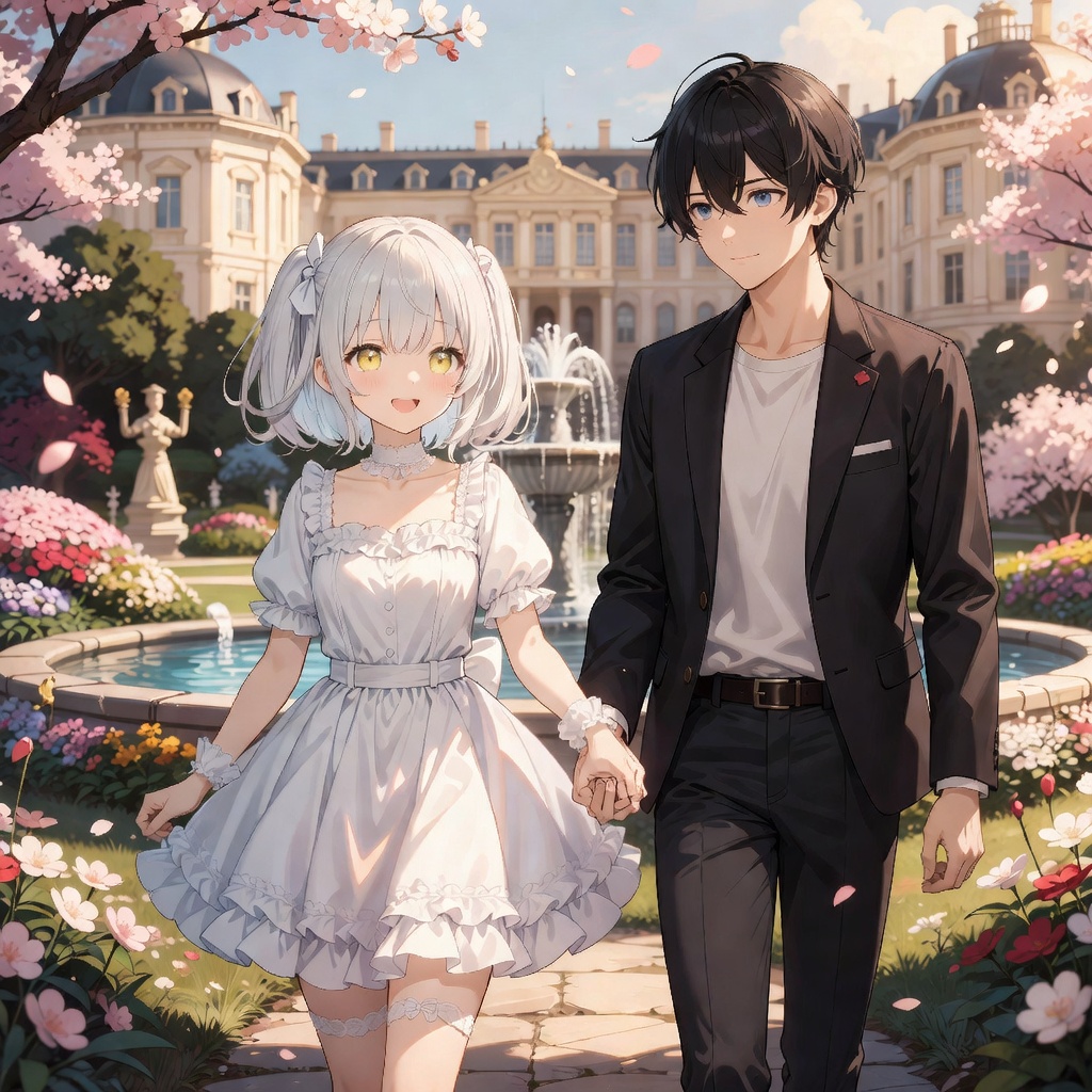 The Silver-Haired Girl