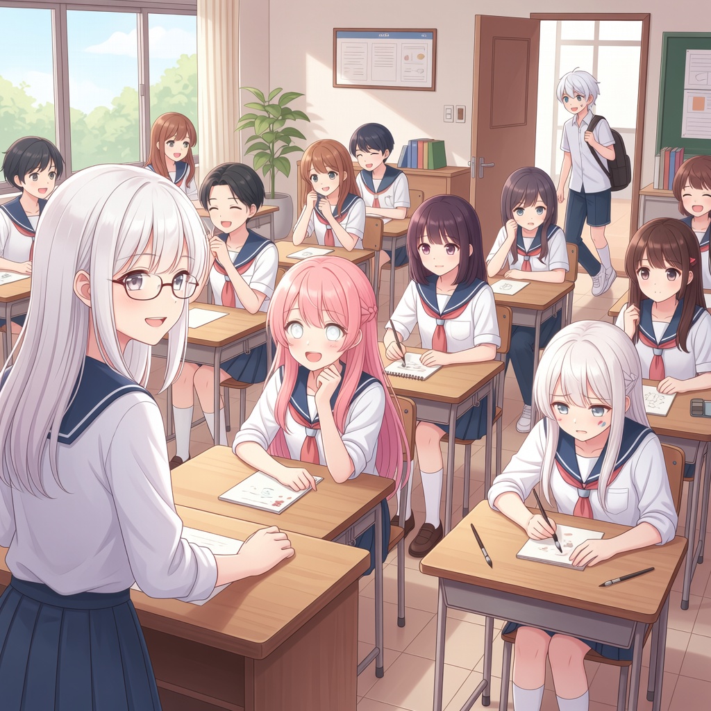 Gazes in the Classroom